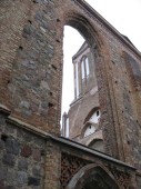 Ruiny kościoła w Gartz. - kliknij by zobaczyć powiększenie