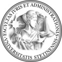 Wydział Prawa i Administracji Uniwestytetu Szczecińskiego - logo sponsora Konkursu